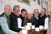 Braumeister aller Brauerein stellten sich dem direkten Vergleich ihrer Oktoberfest-Biere {Foto: Martin Schmitz)